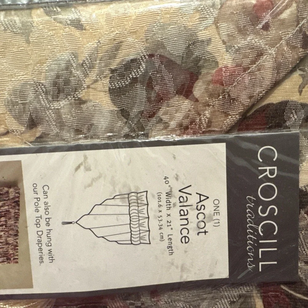 Croscill ascot valence